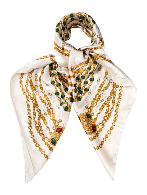 chanel silk scarves for women.